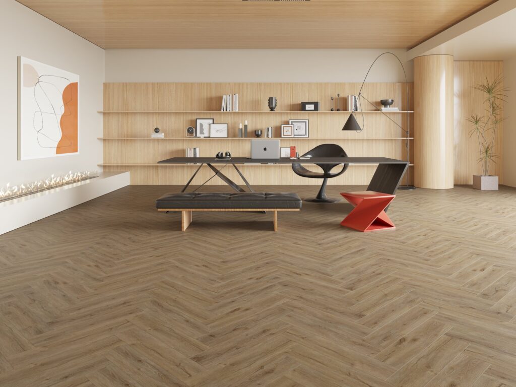 551-13 herringbone roomscene