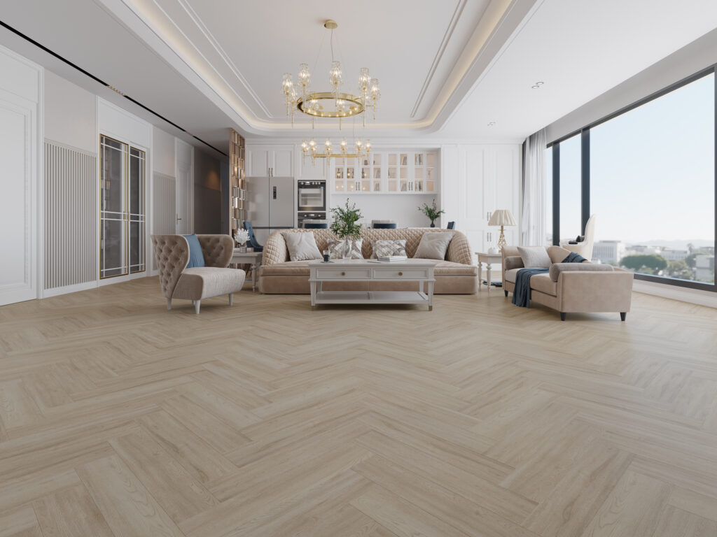 667-12 herringbone roomscene